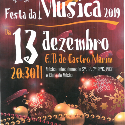 INFORMAÇÃO: Festa da Música a realizar no Agrupamento Escolas Castro Marim